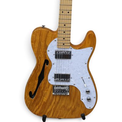 Custom Regent Thinline Fhole Jonny Natural Ovangkol Electric Guitar
