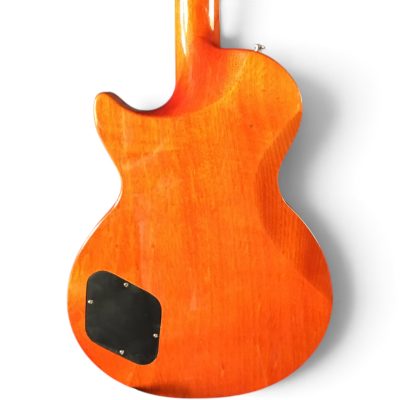 Custom Crown Heritage Cherry Sunburst Flamed Maple Top Guitar Single Pickup - Image 11