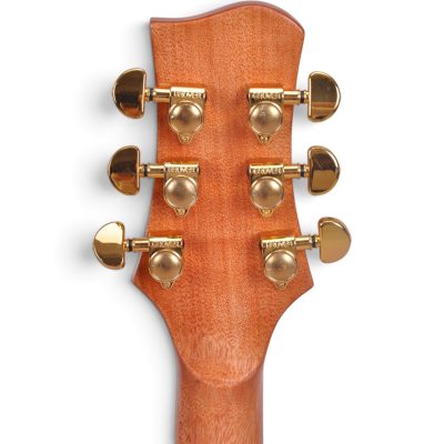 Custom Crown ES335 Burl Maple Top Bigsby Tremolo Electric Guitar - Image 8