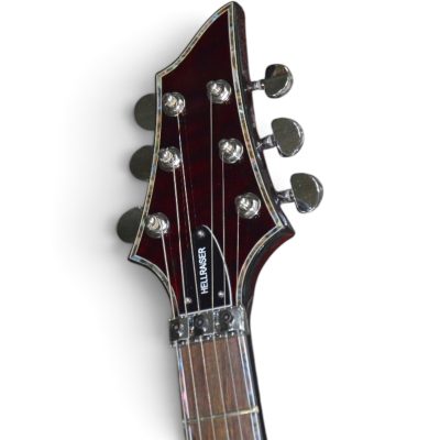 Custom Titan Horton Hellraiser C1 FR Burgundy Red Wine Quilted Maple Top Guitar Floyd Rose Tremolo - Image 8