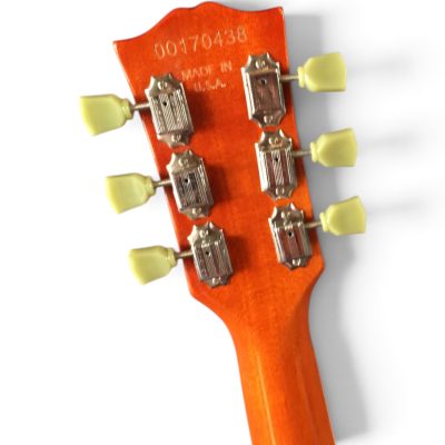 Custom Crown Heritage Cherry Sunburst Flamed Maple Top Guitar Single Pickup - Image 12