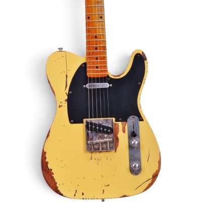 Custom Regent TV Yellow Heavy Relic Aged Electric Guitar