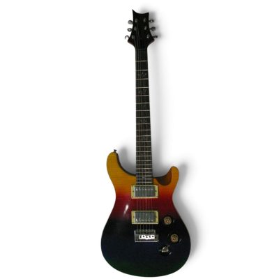Custom Monarch Prism Al Di Meola Flamed Maple Top Guitar Dark Brown Back Finish - Image 2