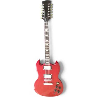 Custom Crown SG Red 12 String Electric Guitar - Image 3