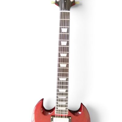 Custom Crown SG Red 12 String Electric Guitar - Image 5