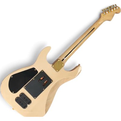 Custom Race Phil Collen PC1 Natural Finish Quilted Maple Top Guitar Floyd Rose Tremolo - Image 2