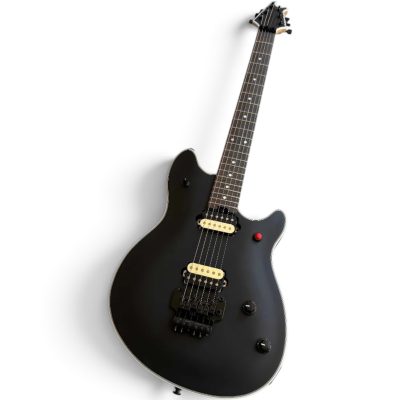 Custom Lazu Wolfgang Black Eddie Floyd Rose Tremolo Electric Guitar Arcade Style Kill Switch Button - Image 8