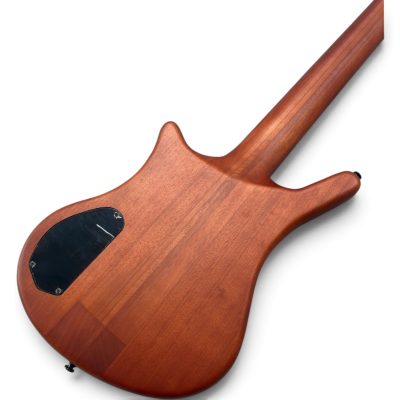 Custom Pulse Thumb Ryan BO Natural Transparent Satin Ovangkol 5 String Bass - Image 3