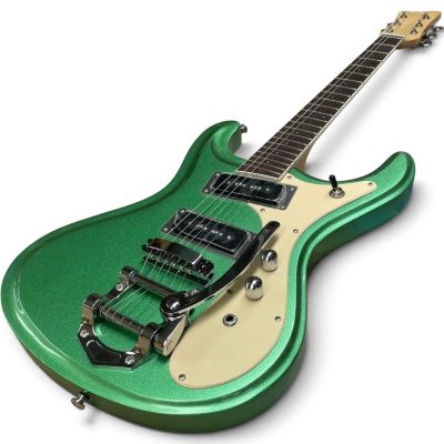 Custom Sapphire Ventures Metallic Green Johnny Guitar Tremolo