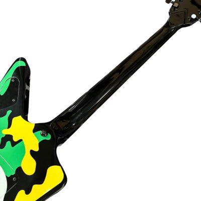 Custom Aurelius Dimebag Trend Alien Skull Camo Floyd Rose Tremolo Guitar - Image 9