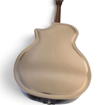 Custom Cobalt Resonator 37 Inch Guitar Resophonic 9 1/2 Inch Spun Aluminum Cone - Image 4