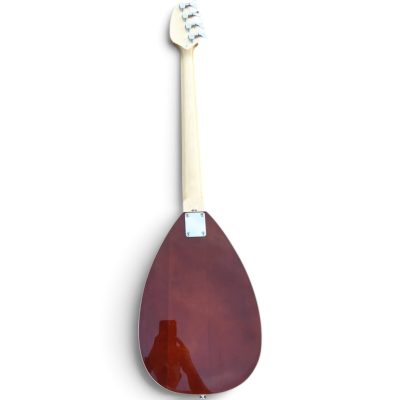 Custom Pyrite Walnut Translucent Dark Stain Mark IV Bill Wyman Teardrop 4 String Bass - Image 3