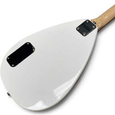 Custom Pyrite Mark III Brian Jones White Teardrop 6 String Electric Guitar - Image 3