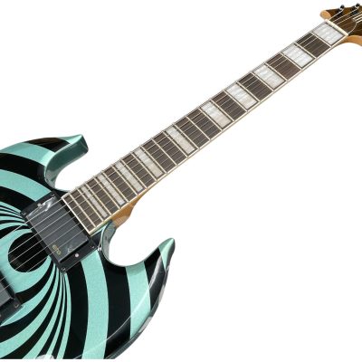 Custom Titan Audio Wylde Pelham Blue Vertigo Hammer Electric Guitar - Image 8