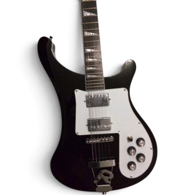 Custom Nova 4003 Jetglo Black 12 String Guitar - Image 2
