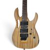 Custom Axis JEM7V Steve Vai Zebra Wood Top Electric Guitar Floyd Rose Tremolo