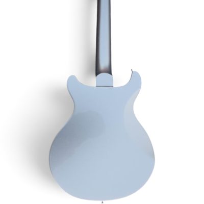 Custom Monarch Silver Mira 6 String Electric Guitar - Image 9