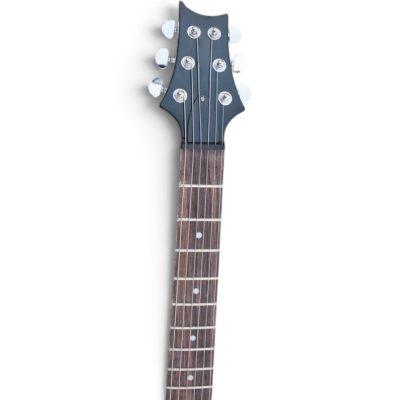 Custom Monarch Silver Mira 6 String Electric Guitar - Image 6