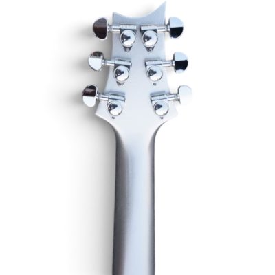 Custom Monarch Silver Mira 6 String Electric Guitar - Image 2