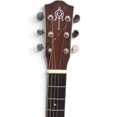 Custom Vertex Yairi Solid Spruce Top Mahogany Rosewood Back Sides Acoustic Guitar Fishman EQ - Image 5