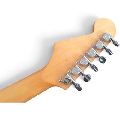 Custom Regent ST Plexiglass Acrylic Red LED Guitar Floyd Rose Tremolo - Image 5