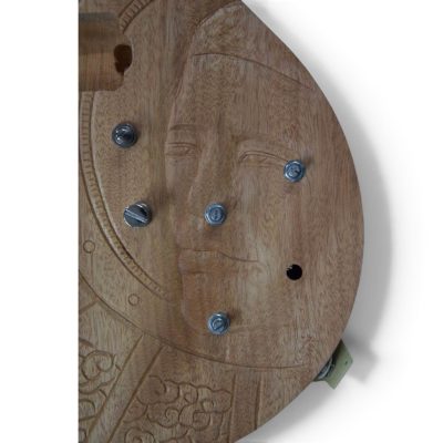 Custom Crown DIY Unfinished Carved Electric Guitar Body - Image 4