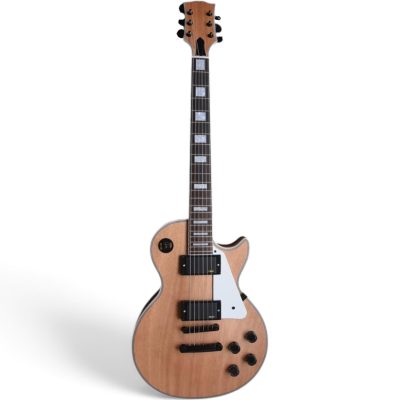 Custom Crown Natural Satin 6 String Electric Guitar - Image 2