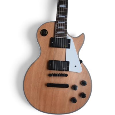 Custom Crown Natural Satin 6 String Electric Guitar