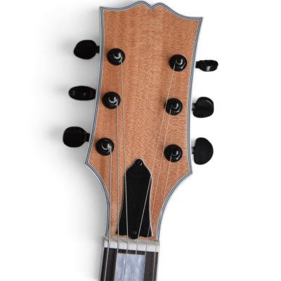 Custom Crown Natural Satin 6 String Electric Guitar - Image 5