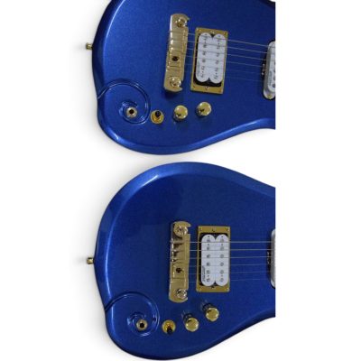 Custom Ember Prince Cloud Blue Angel Electric Guitar Gold Hardware - Image 14