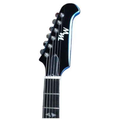 Custom Crown DG335 Dave Grohl Pelham Blue Diamond Flame Maple Top Guitar - Image 4