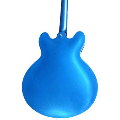 Custom Crown DG335 Dave Grohl Pelham Blue Diamond Flame Maple Top Guitar - Image 6