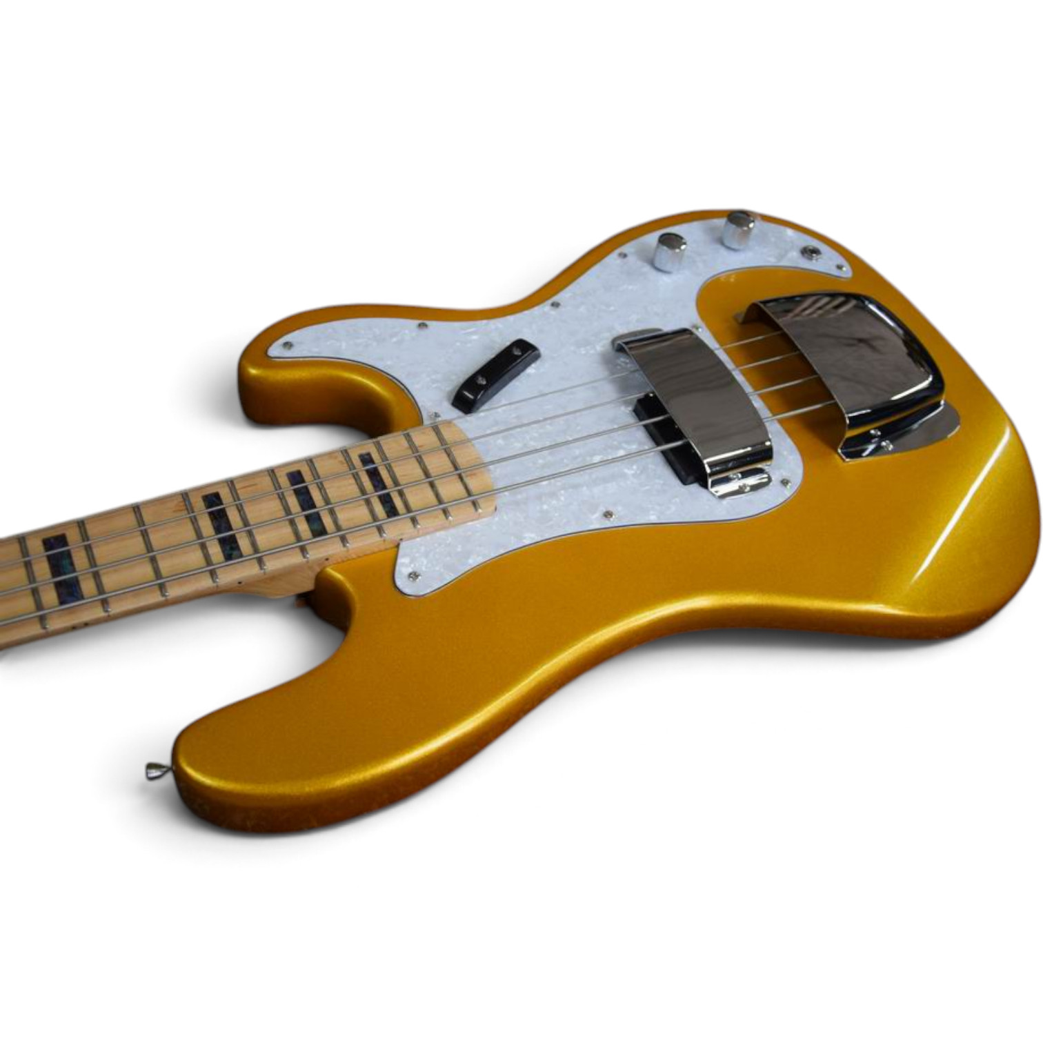 Custom Regent James Gold 4 String Precision Bass - Image 9