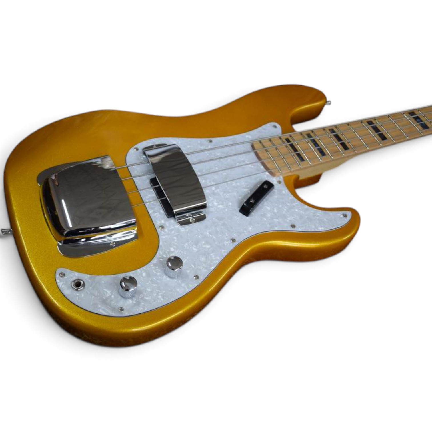 Custom Regent James Gold 4 String Precision Bass - Image 8