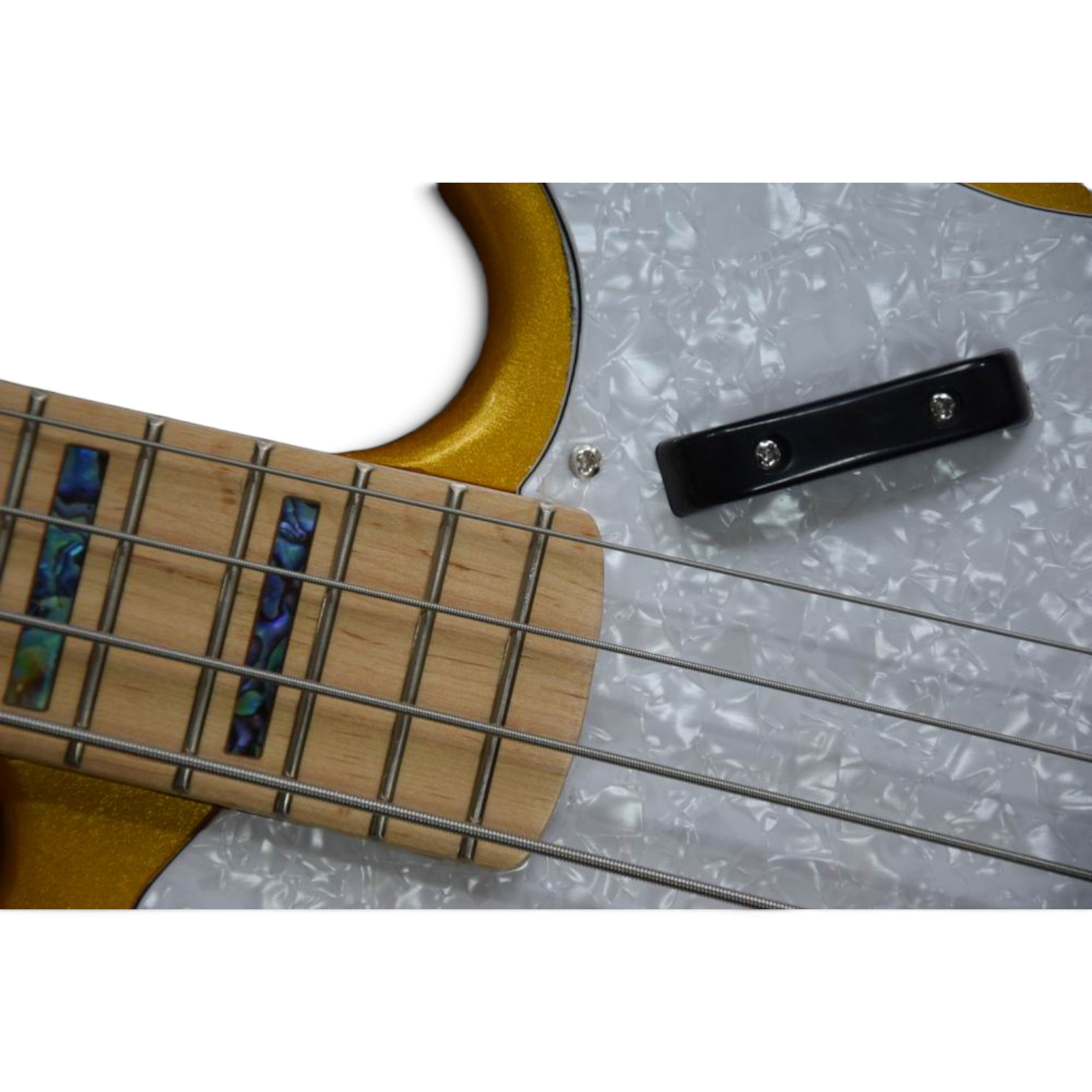 Custom Regent James Gold 4 String Precision Bass - Image 6