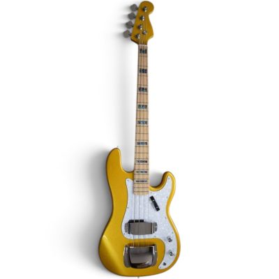 Custom Regent James Gold 4 String Precision Bass - Image 3