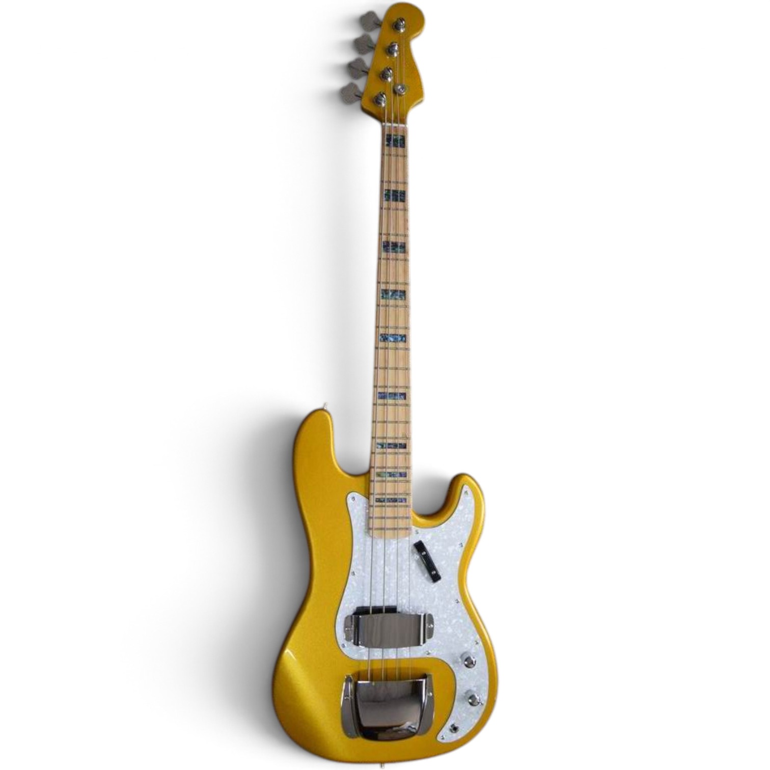 Custom Regent James Gold 4 String Precision Bass - Image 3