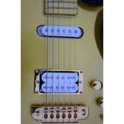 Custom Ember Prince Cloud Gold 6 String Guitar - Image 11