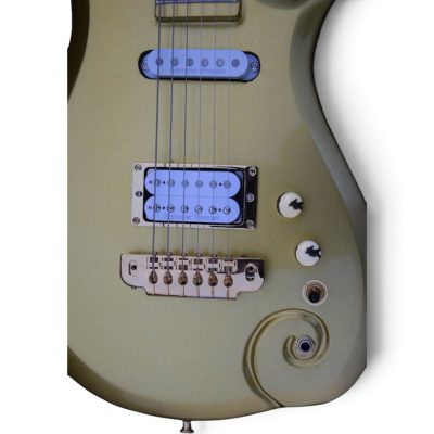 Custom Ember Prince Cloud Gold 6 String Guitar - Image 7