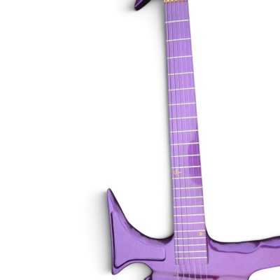 Custom Ember Prince Love Purple Violet Guitar Jerry Auerswald Floyd Rose Tremolo - Image 9