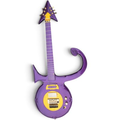Custom Ember Prince Love Purple Violet Guitar Jerry Auerswald Floyd Rose Tremolo