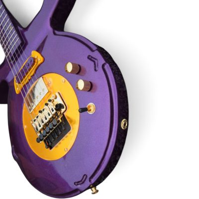 Custom Ember Prince Love Purple Violet Guitar Jerry Auerswald Floyd Rose Tremolo - Image 3