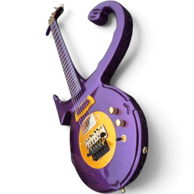 Custom Ember Prince Love Purple Violet Guitar Jerry Auerswald Floyd Rose Tremolo - Image 2