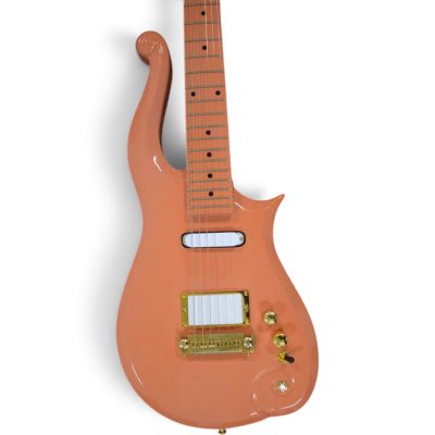 Custom Ember Prince Cloud Glossy Pink Peach Electric Guitar
