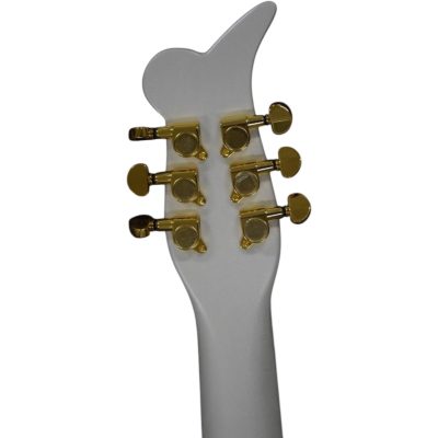 Custom Ember Prince Cloud Pearl White Electric Guitar - Image 9