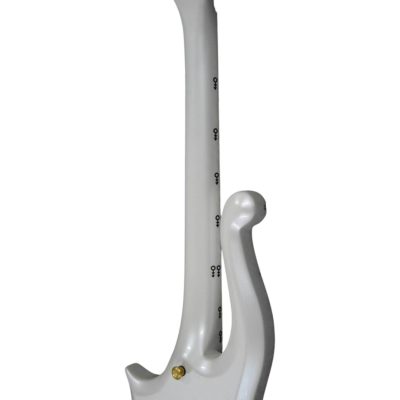 Custom Ember Prince Cloud Pearl White Electric Guitar - Image 8
