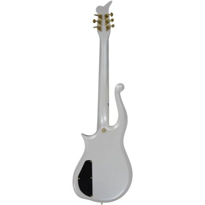 Custom Ember Prince Cloud Pearl White Electric Guitar - Image 7
