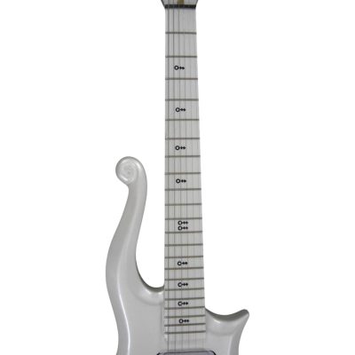 Custom Ember Prince Cloud Pearl White Electric Guitar - Image 5