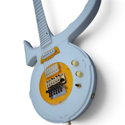 Custom Ember Prince Love White Guitar Floyd Rose Tremolo - Image 9