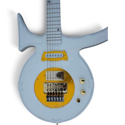 Custom Ember Prince Love White Guitar Floyd Rose Tremolo - Image 8